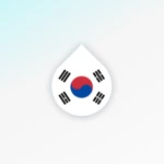 drops: learn korean android application logo